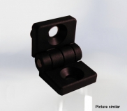 Hinge 20x20 heavy B-Type slot 6