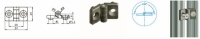 Hinge 20x20 heavy B-Type slot 6
