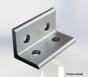 Bracket Alu elox width 40x20