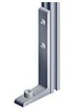 Floor bracket anodized aluminum 20 wide / high 140