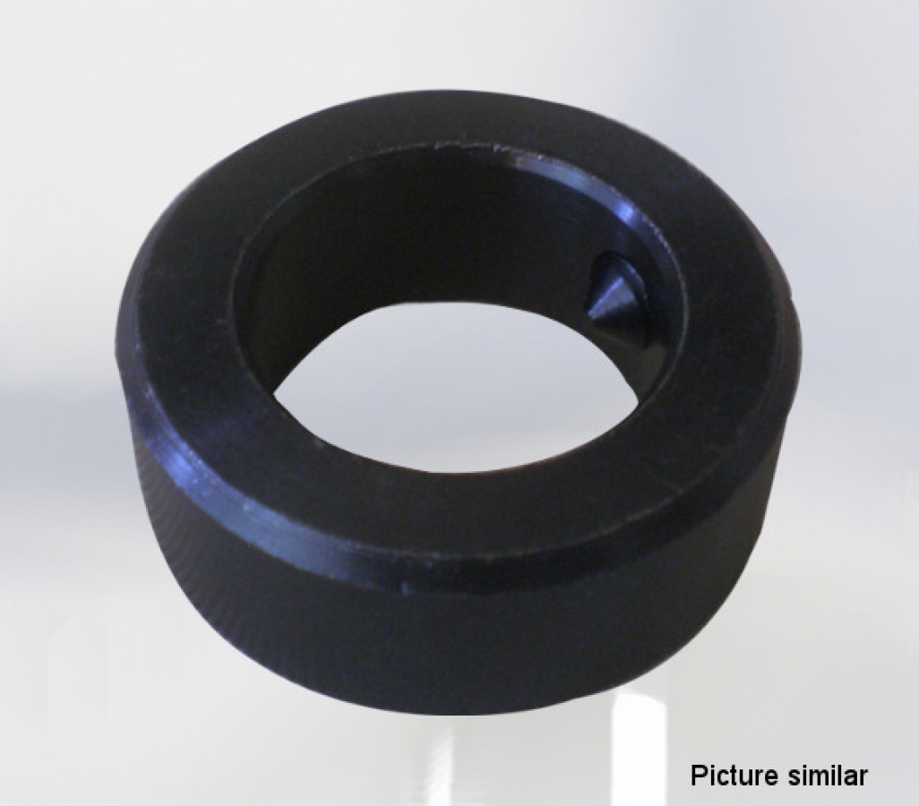 Collar with grub screw for circular tube 28mm