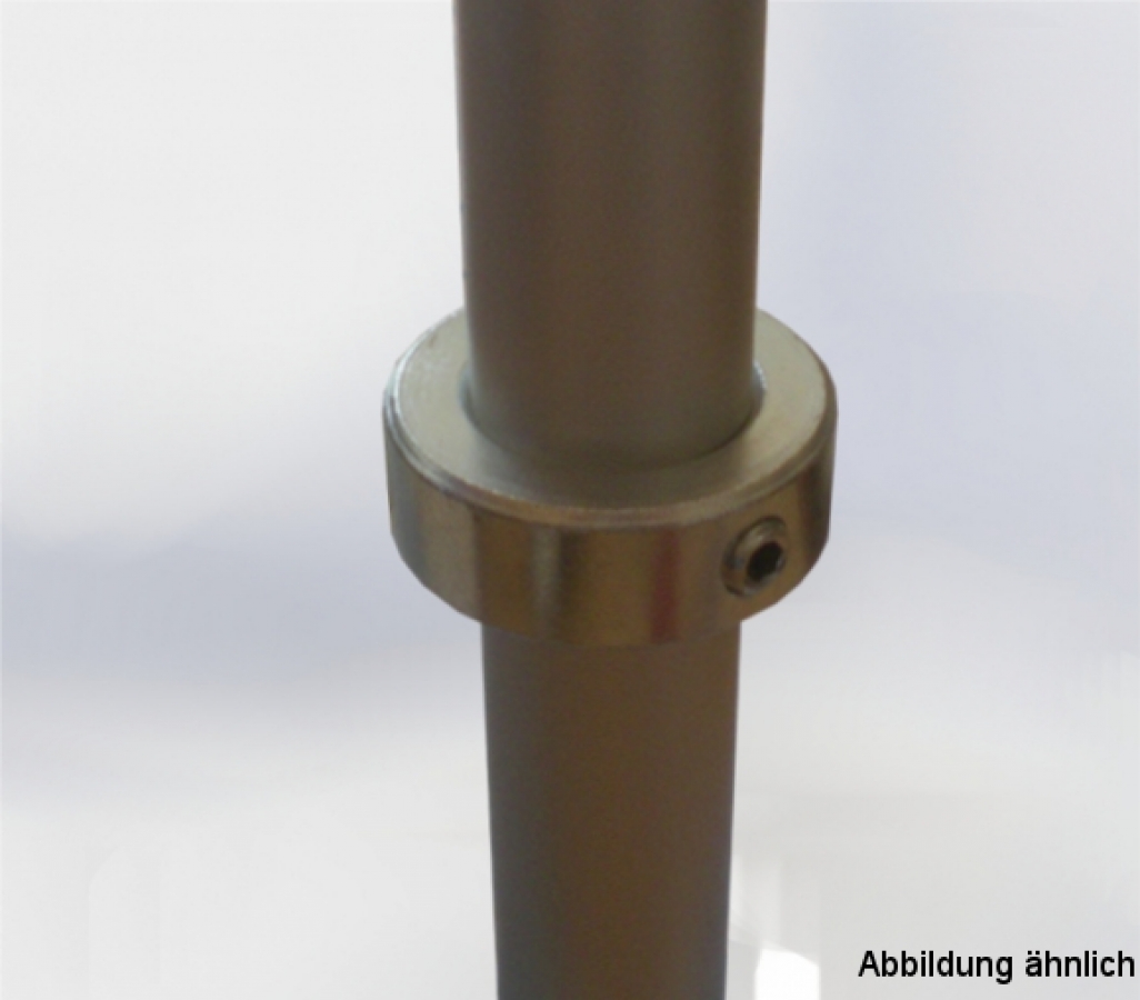 Collar galvanized blue chromated circular tube 28