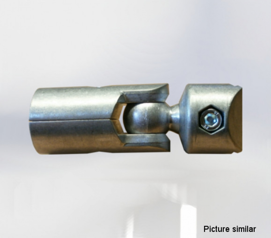 ballandsocket joint for round tube 28mm