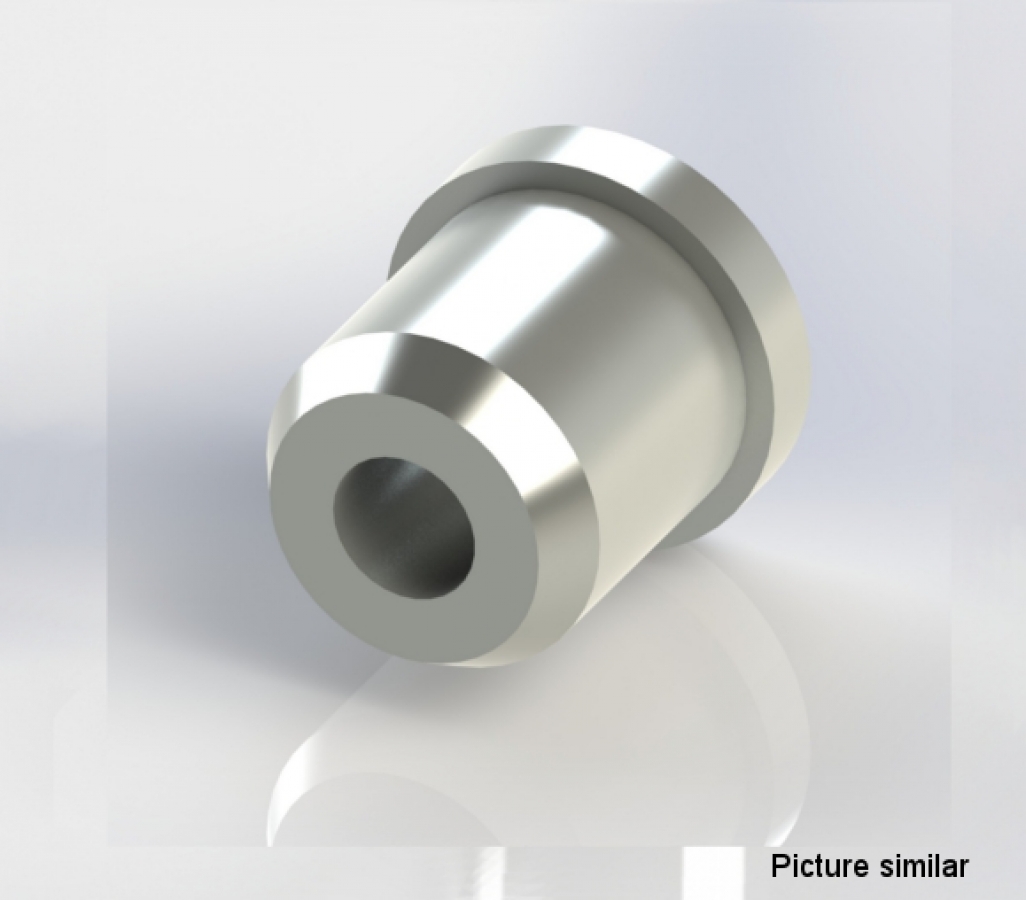 M12 Threaded insert round tube 28x1