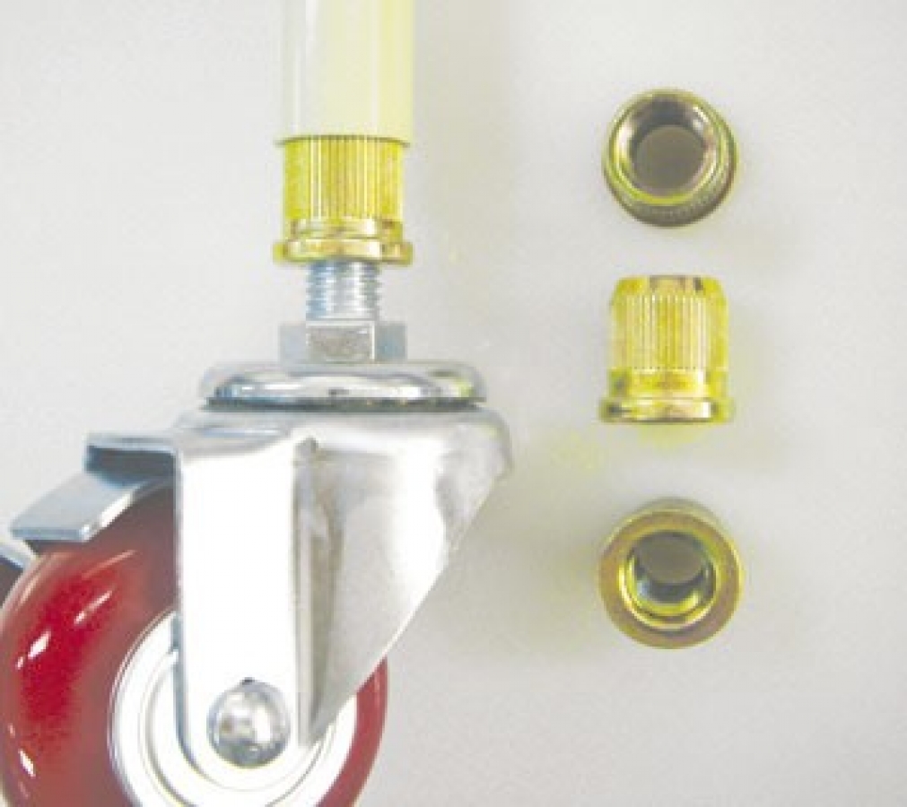 M12 Threaded insert round tube 28x1