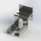 Roller mounting bracket with stop PM-4010B