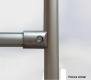 90 connector for circular tube 28mm