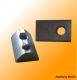 Roll-in T-slot nut stainless steel I-Type slot 8